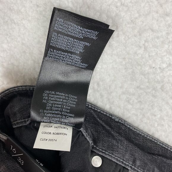 NWOT Liverpool Jeans Womens 16/33 Gray Abby High Rise Crop Skinny Button Fly - Picture 14 of 16